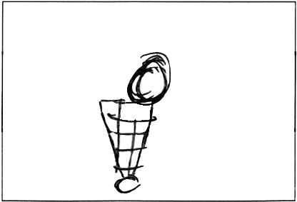 From Memory, Draw The Larry O'brien Trophy - Sketch (446x299), Png Download