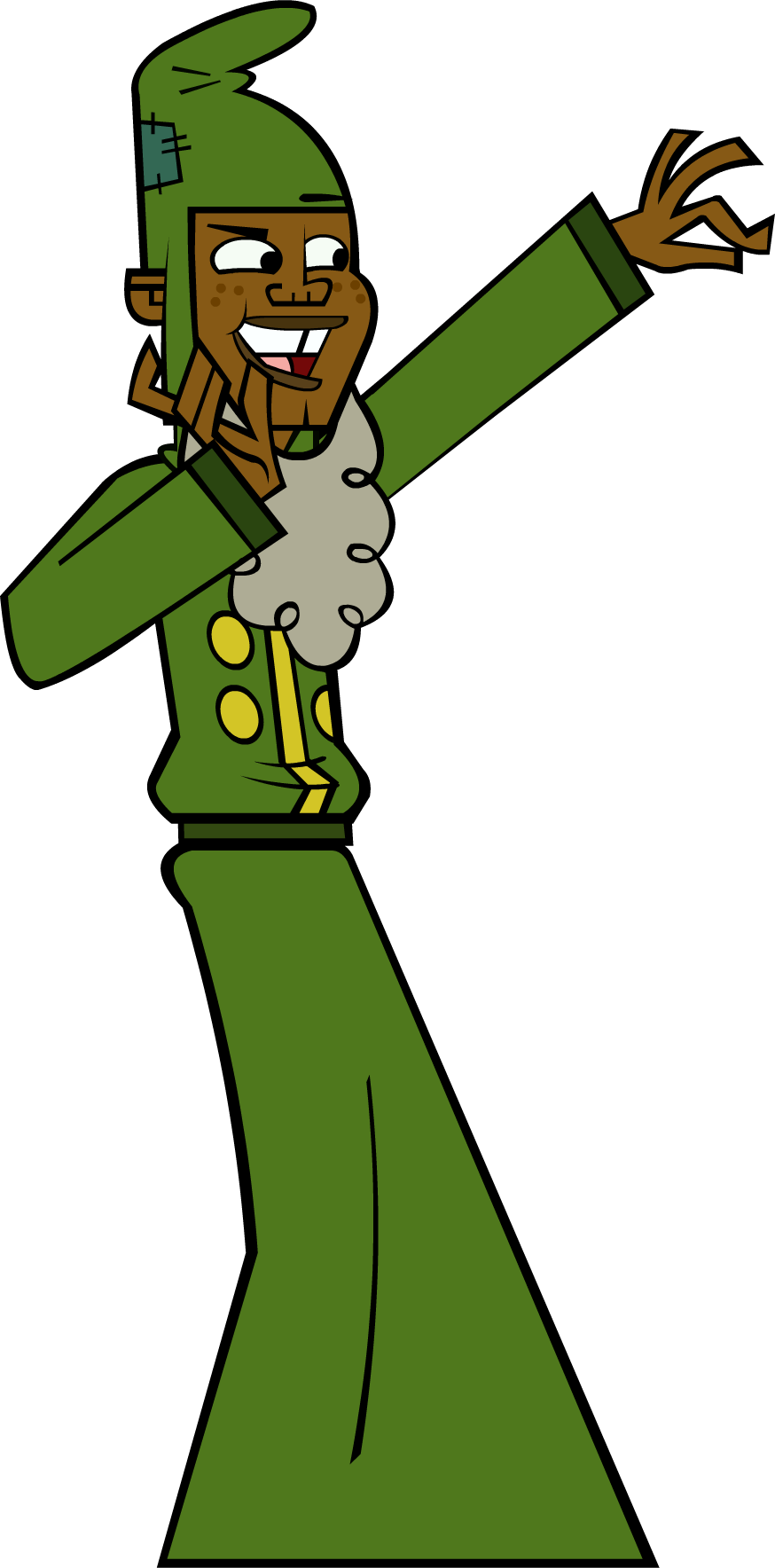 Total Drama Vector Leonard By Keno9988ii-d925gww - Leonard From Total Drama (874x1768), Png Download