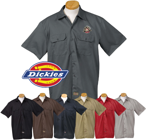 Dickies Work Shirts - Dickies Work Shirts Red (475x510), Png Download