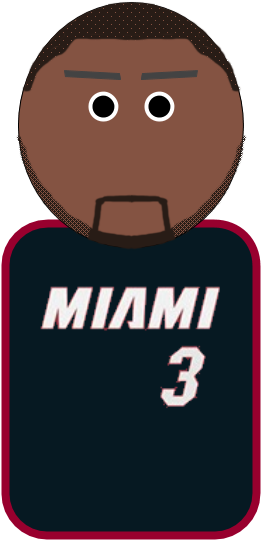 Wade - Dwyane Wade (960x720), Png Download