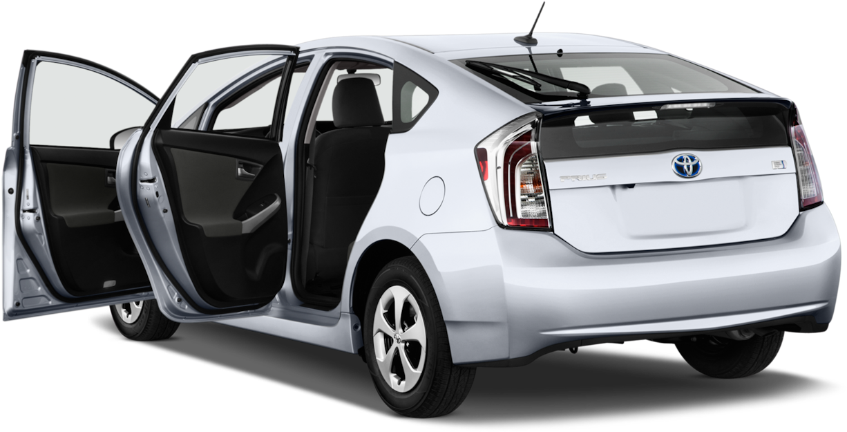 48 - - Toyota Prius Car (1360x903), Png Download
