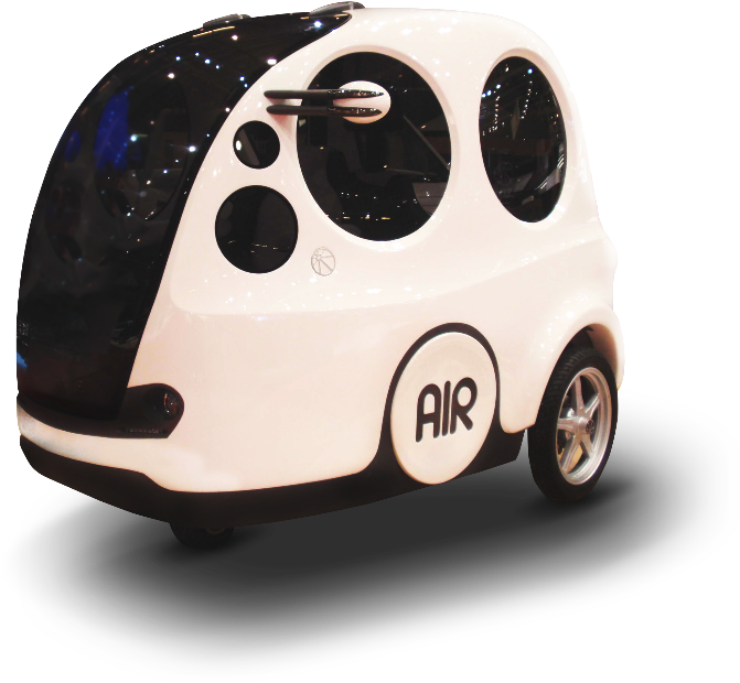Air Powered Car (407x372), Png Download