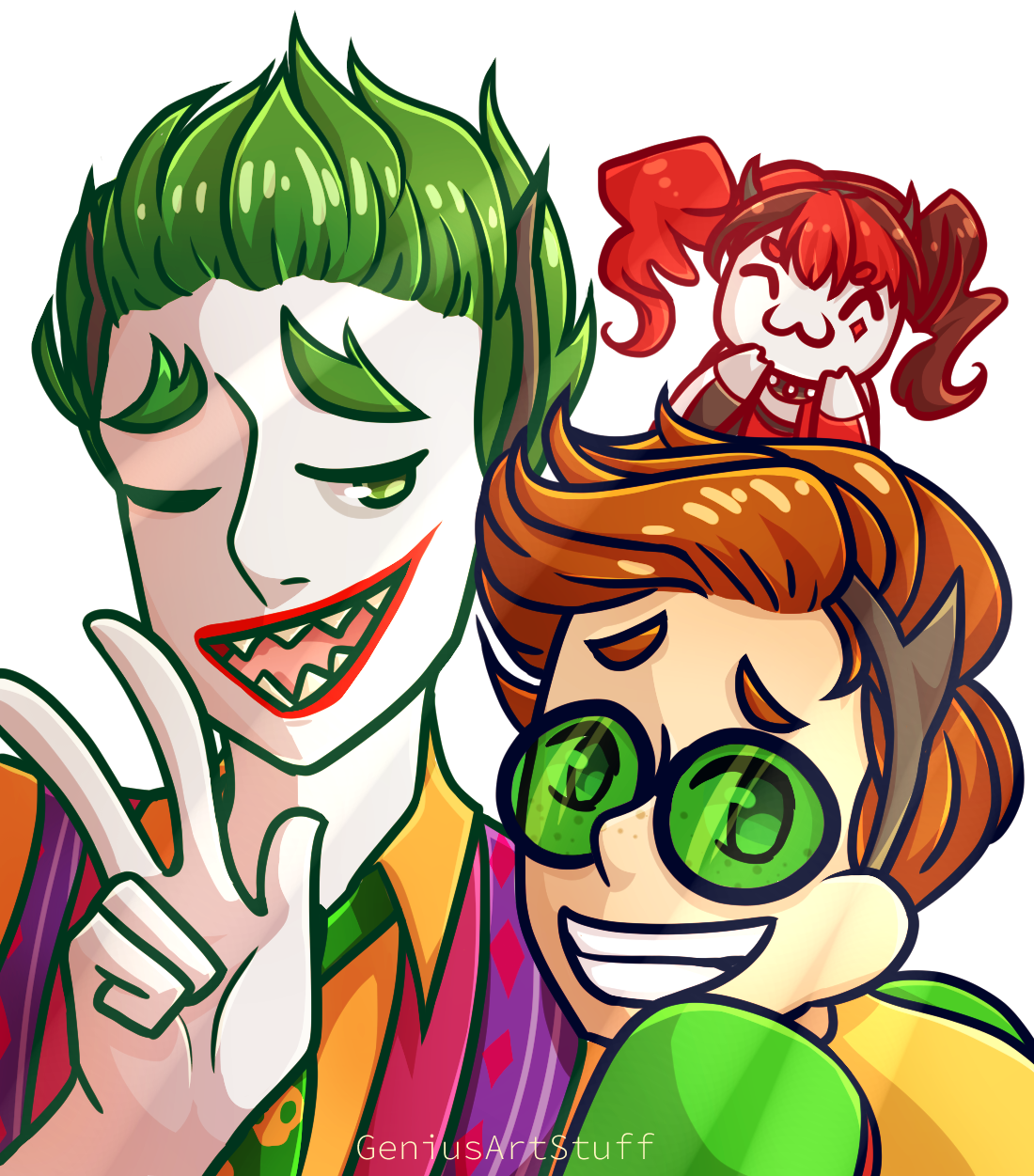 Harleys Lil Face In The Back Awwww - Lego Batman Movie Robin Fanart (1100x1251), Png Download