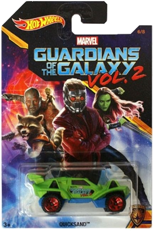 Mattel Hot Wheels 2017 Guardians Of The Galaxy Vol - Hot Wheels Marvel (800x800), Png Download