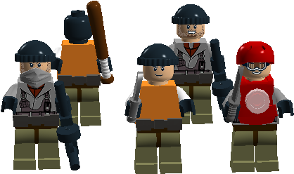 Th Next Group Of Inmates Consists Of The Penguin's - Lego (1360x708), Png Download
