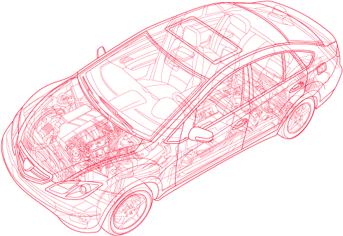 Car Diagram - Shanghai Hoslink Chemicals Ltd. (555x392), Png Download