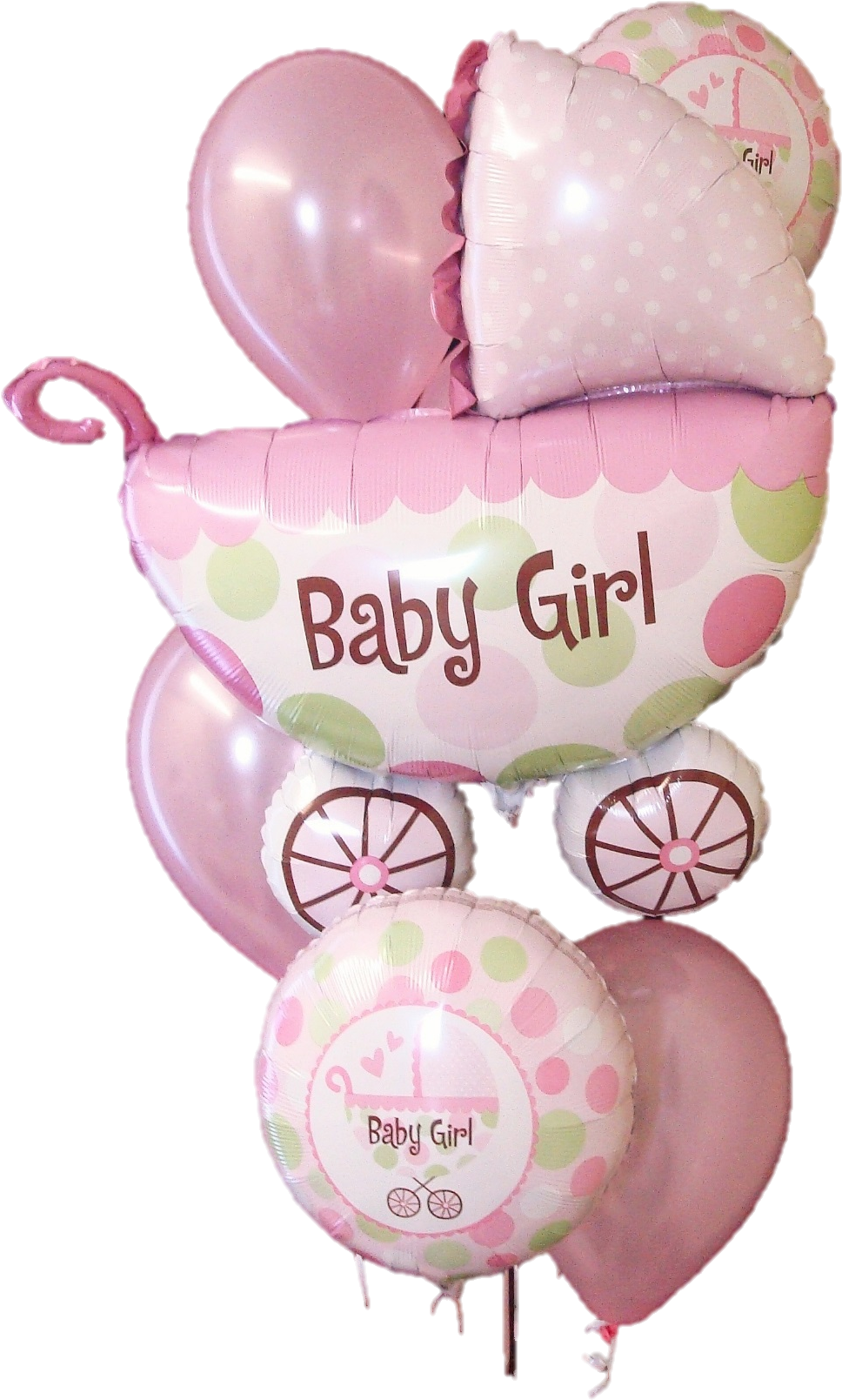 New Baby Twins Balloons (1527x2112), Png Download