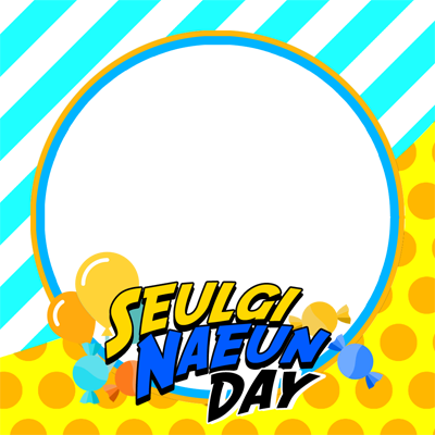 Untuk Merayakan Ulang Tahun Dari Kang Seulgi Dan Son - Circle (400x400), Png Download