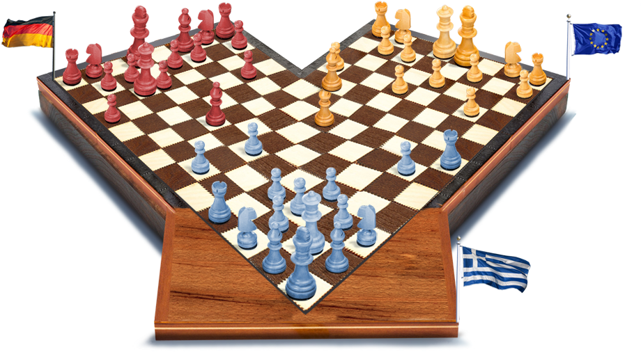 Four Player Chess Set (1050x550), Png Download