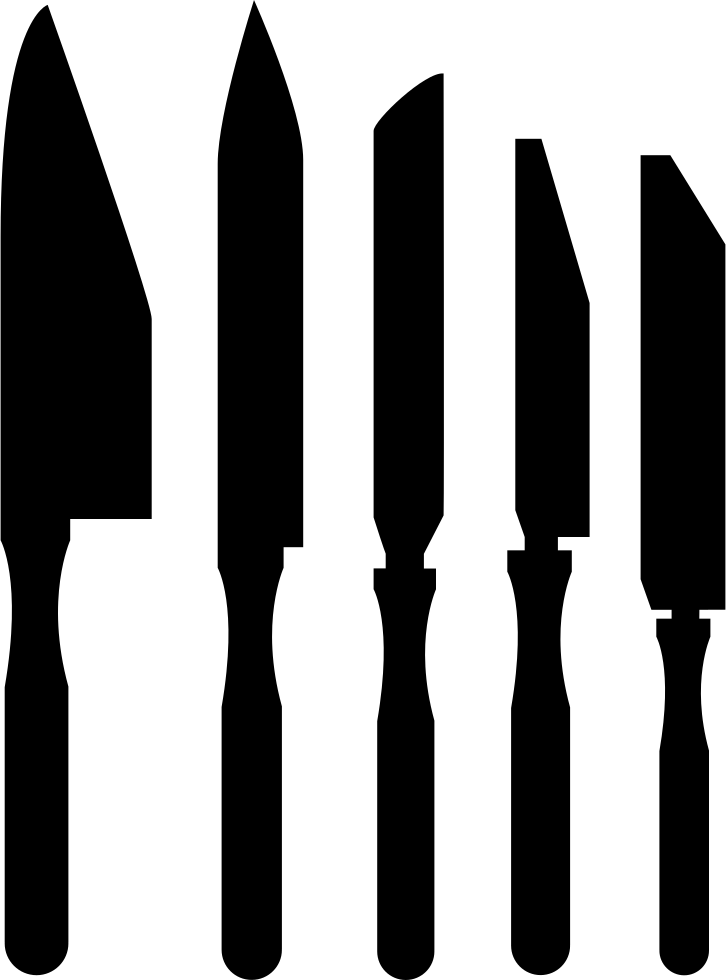 Knives Cutlery Set For Kitchen Comments - Throwing Knife (726x980), Png Download