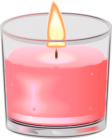 Free Png Candle In Cup Png Images Transparent - Vela En Vaso Png (480x582), Png Download