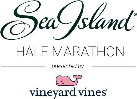 Sea Island Half Marathon, Presented By Vineyard Vineslogo - Sea Island Golf Logo (529x378), Png Download