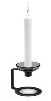 Lumi Candle Holder, 1-armed - Holmegaard Candle Holder (460x460), Png Download