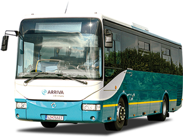 Autobusová Doprava - Autobus Arriva (419x314), Png Download