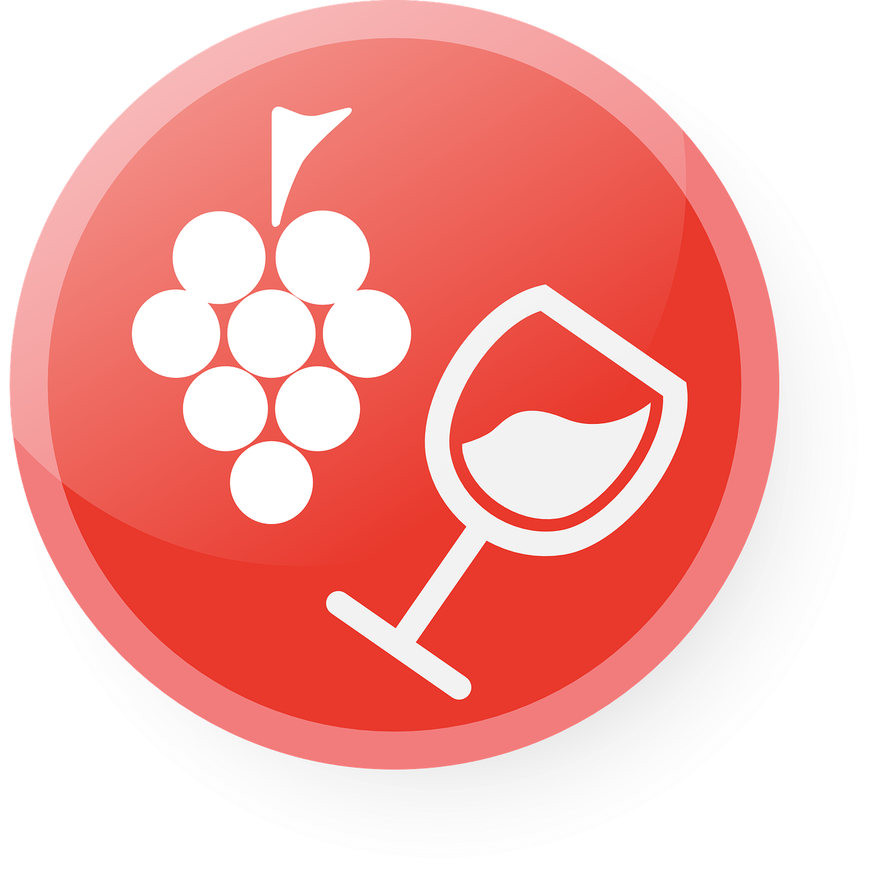 Wein Icon (1280x1280), Png Download