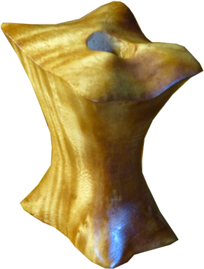 Wood-candlestick - Bronze Sculpture (600x600), Png Download