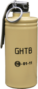 The Thermobaric Hand Grenade Ghtb Is Designed For Destroying - Ghtb Grenade (500x310), Png Download