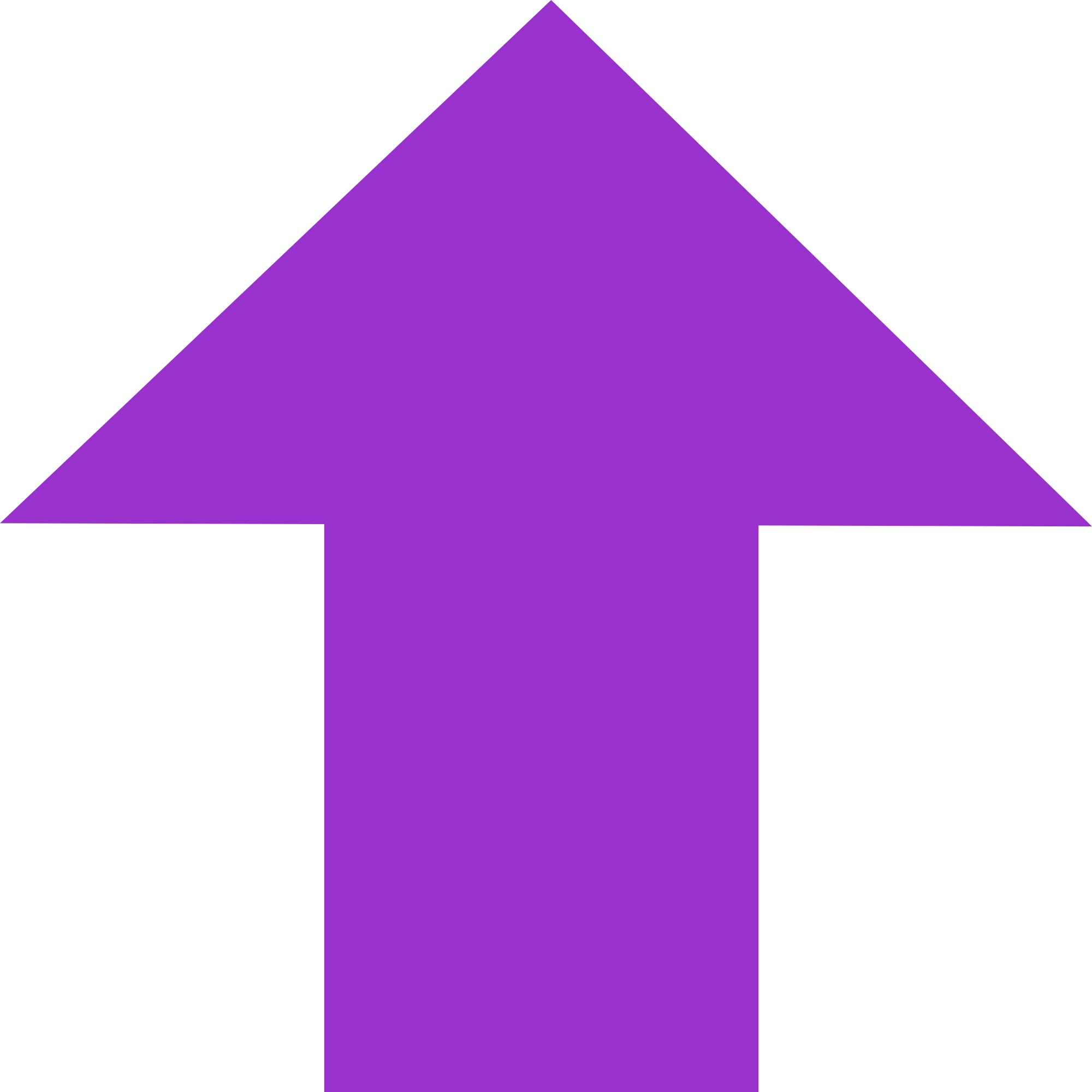 Open - Purple Arrow Pointing Up (2000x2000), Png Download