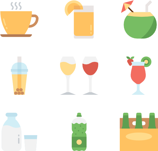 Beverage - Drink (600x564), Png Download
