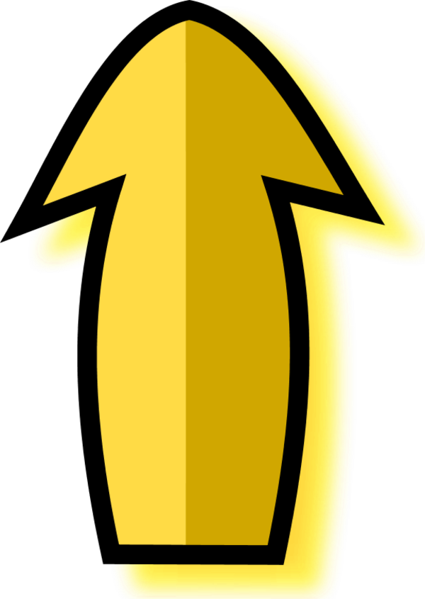 Free Curved Arrow Clipart, Download Free Clip Art, - Clip Art (600x845), Png Download