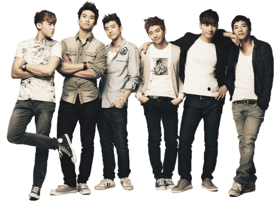 2pm - 2pm Kpop Group (544x400), Png Download