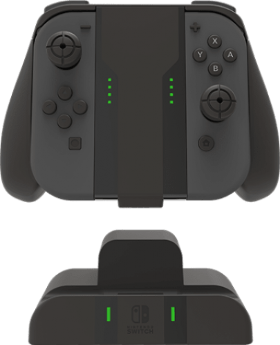 36% Nintendo Switch Pro Joy Con Charging Grip £15 - Nintendo Switch Pro Controller (405x500), Png Download