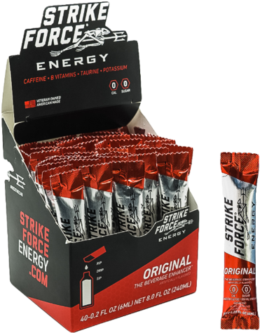 Original, Strike Force Beverage - Energy (480x480), Png Download