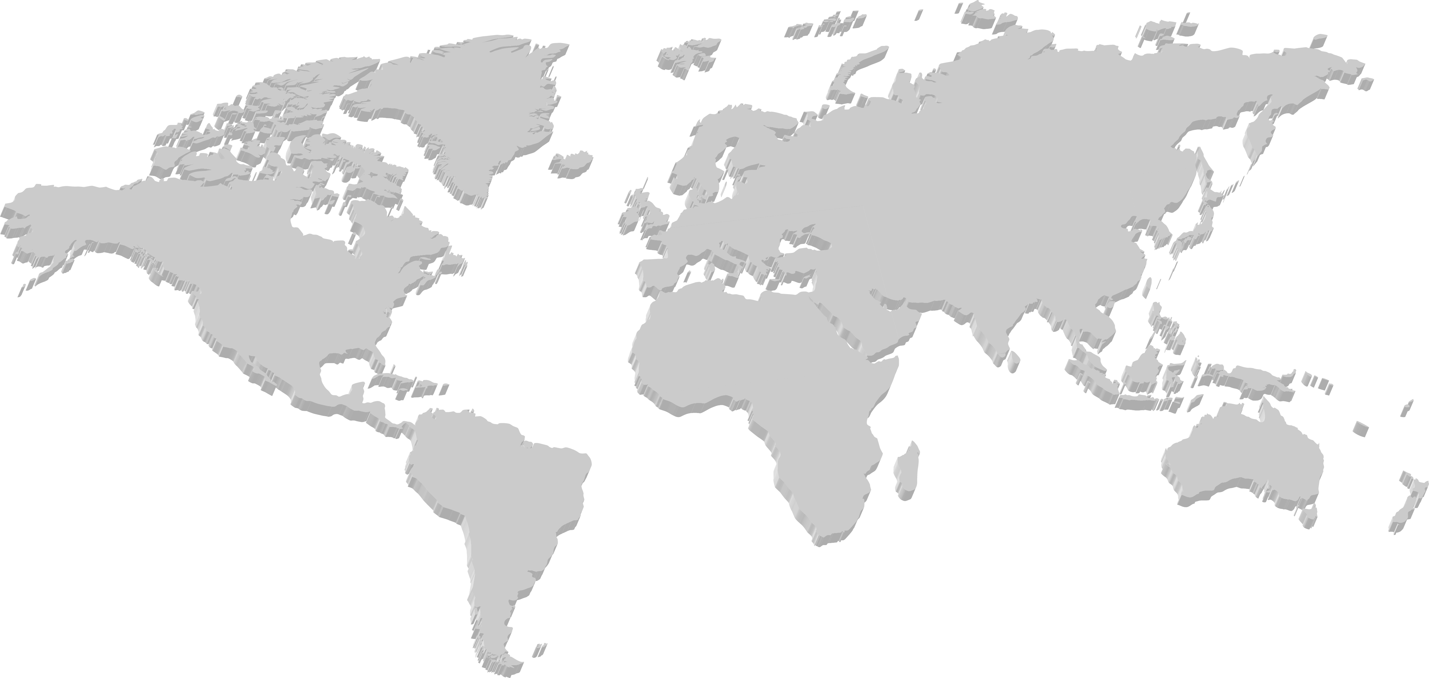 Global Financial Centres Map (5006x2377), Png Download