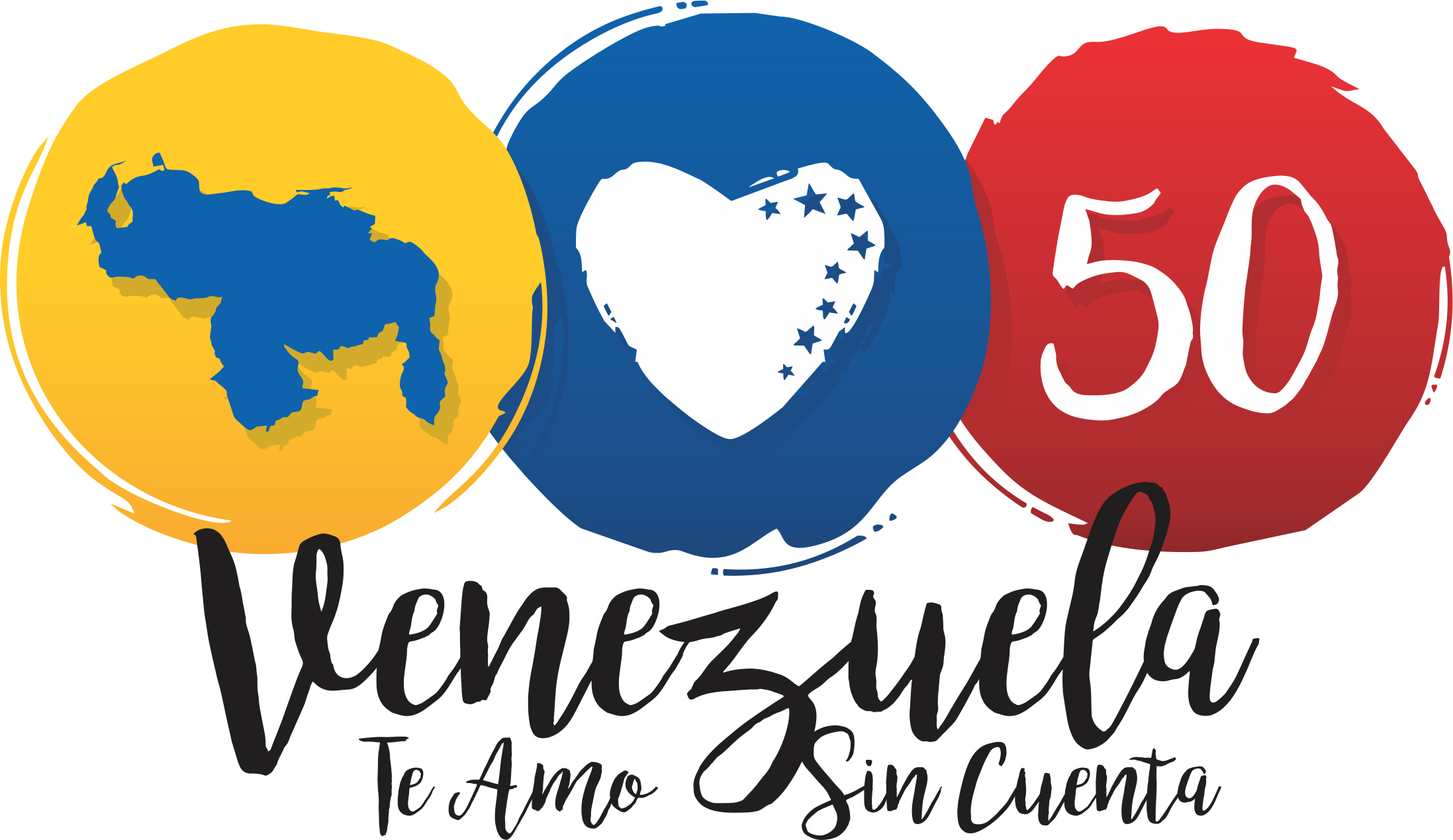 Venezuela Te Amo Sincuenta - Art Print: Perysty's Mail To-from Venezuela, 30x30cm. (2195x1269), Png Download
