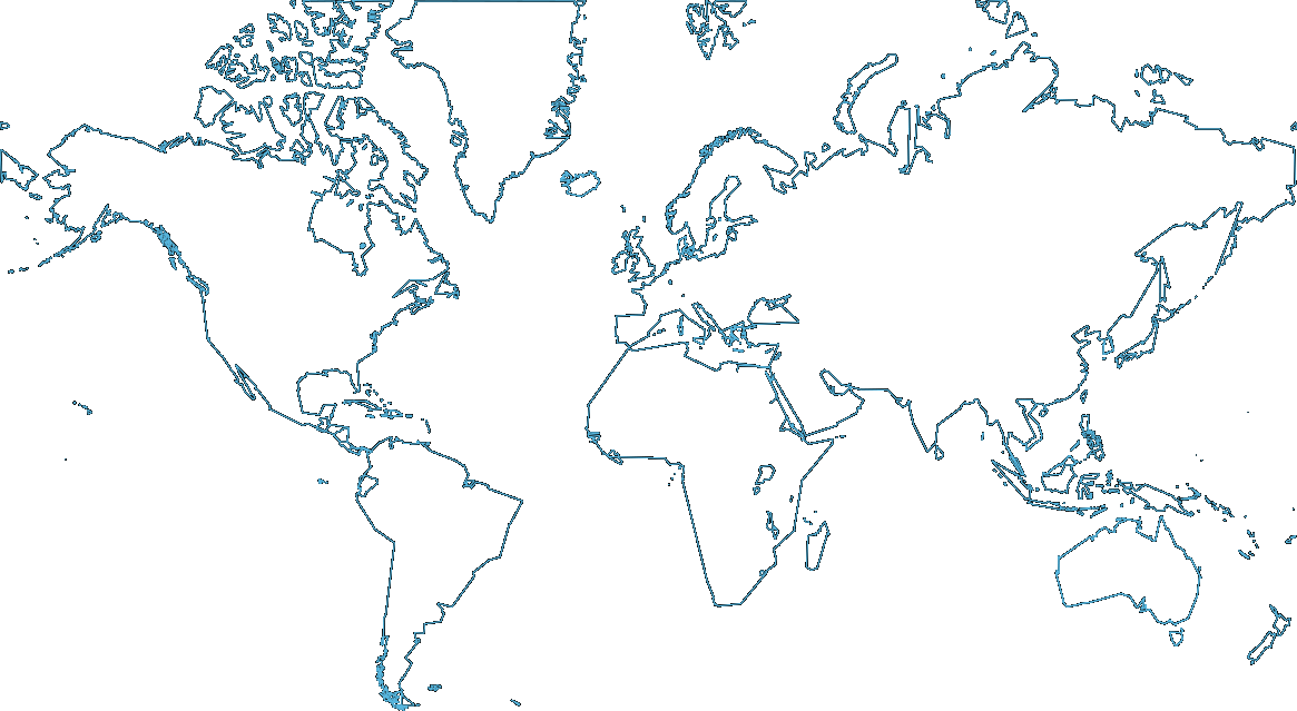 Resultado De Imagem Para Risco Mapa Mundi - World Map Outline With Countries Names Png (1165x639), Png Download