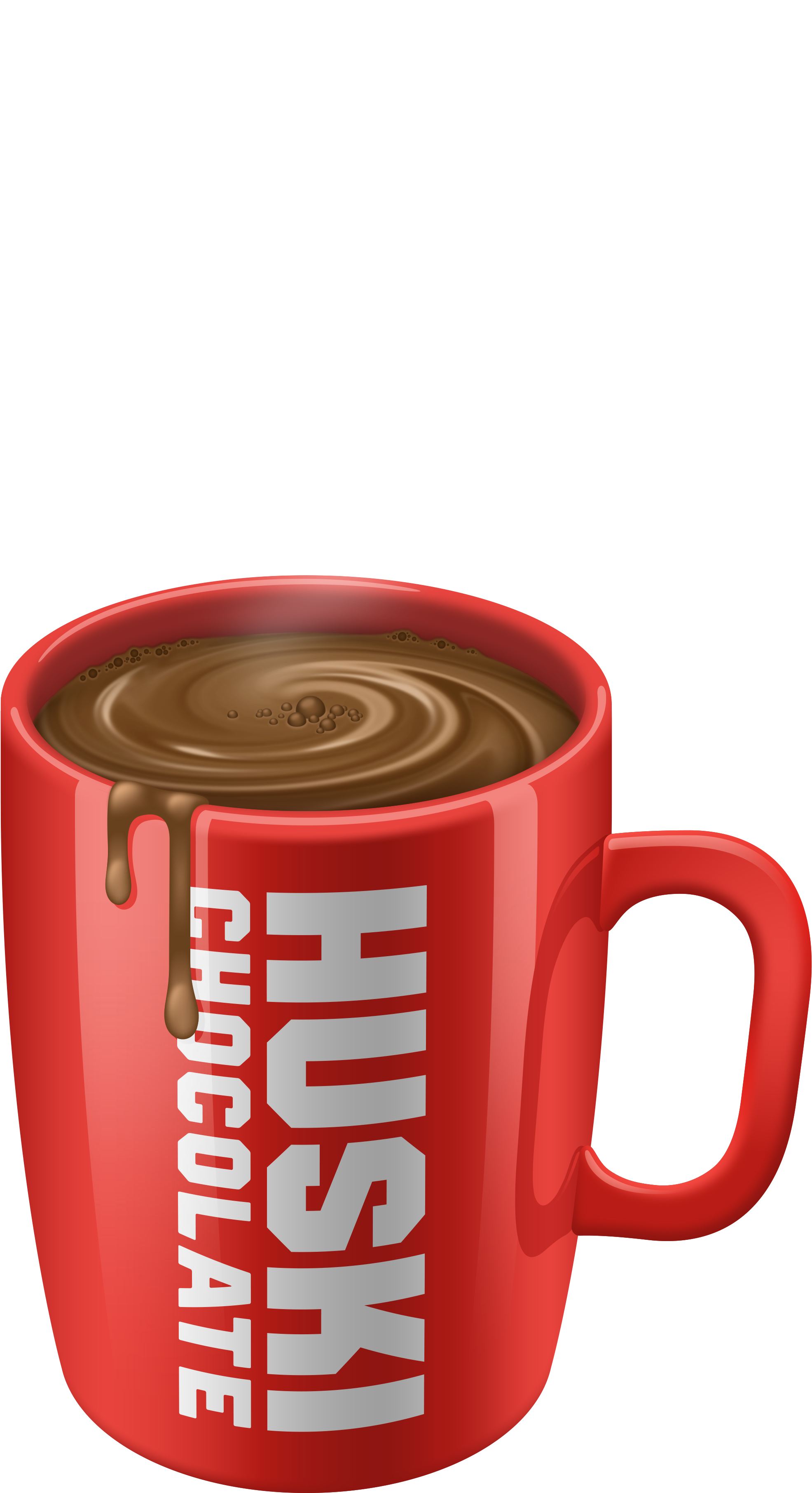 It's Chocolate Time - Coffee Cup (2010x3660), Png Download