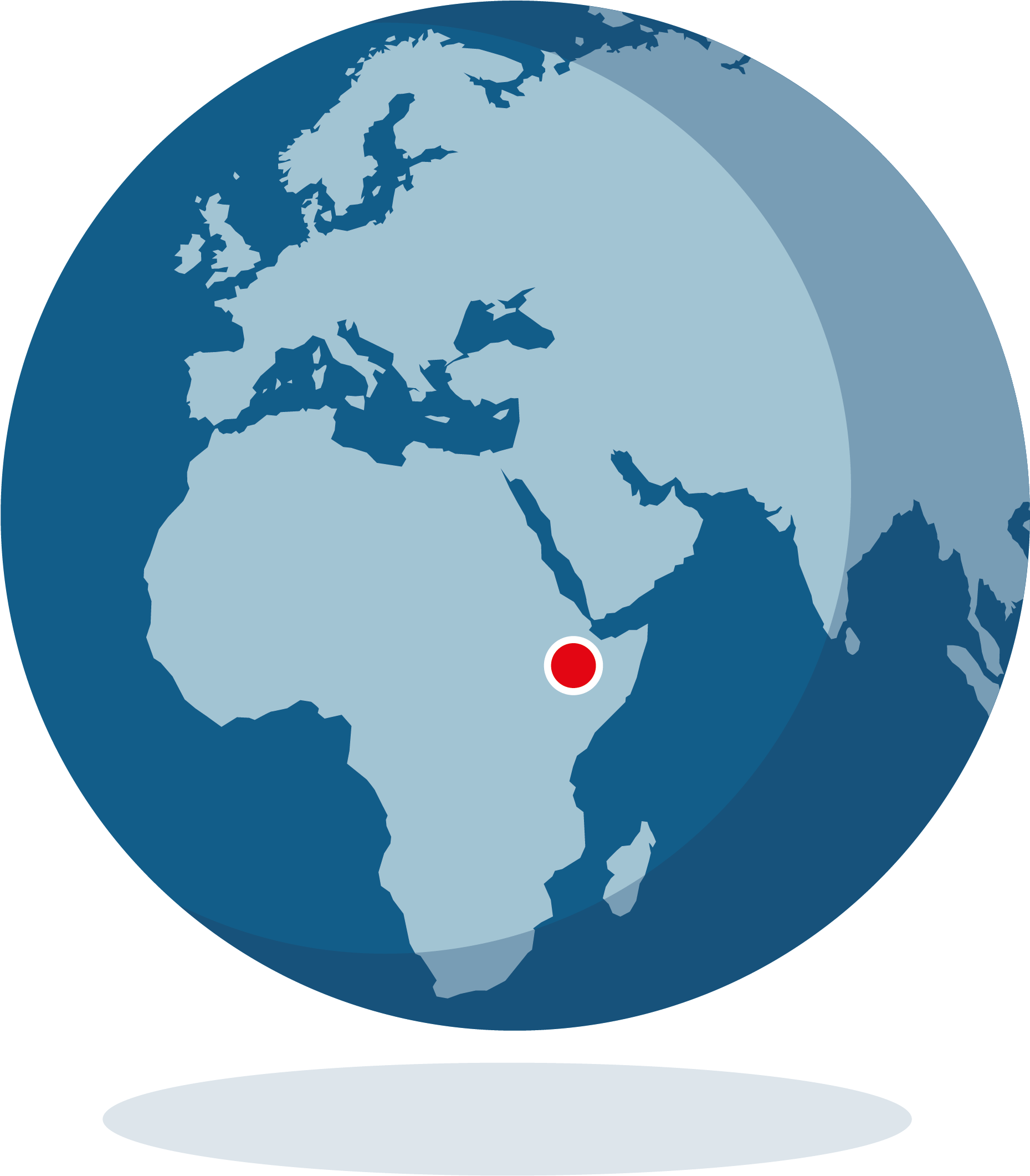 Mapa Mundi- Etiopia - World Map Globe Vector Free Download (2179x2179), Png Download