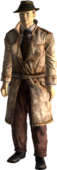 The Vault Fallout Wiki - Fallout New Vegas Jay Barnes (277x588), Png Download