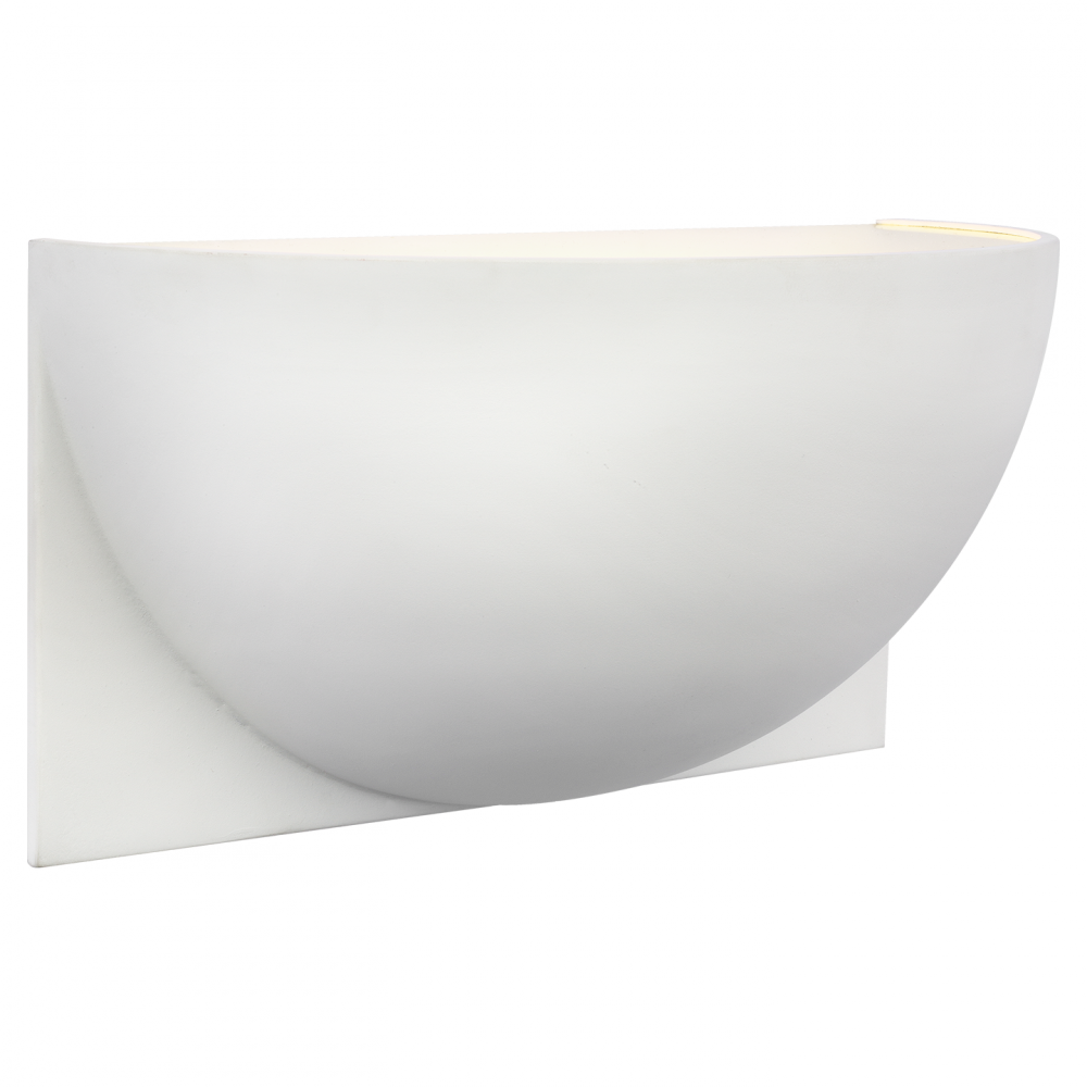 Quarter Sphere Small Up Light In White With Fros - Bowl (1000x1000), Png Download