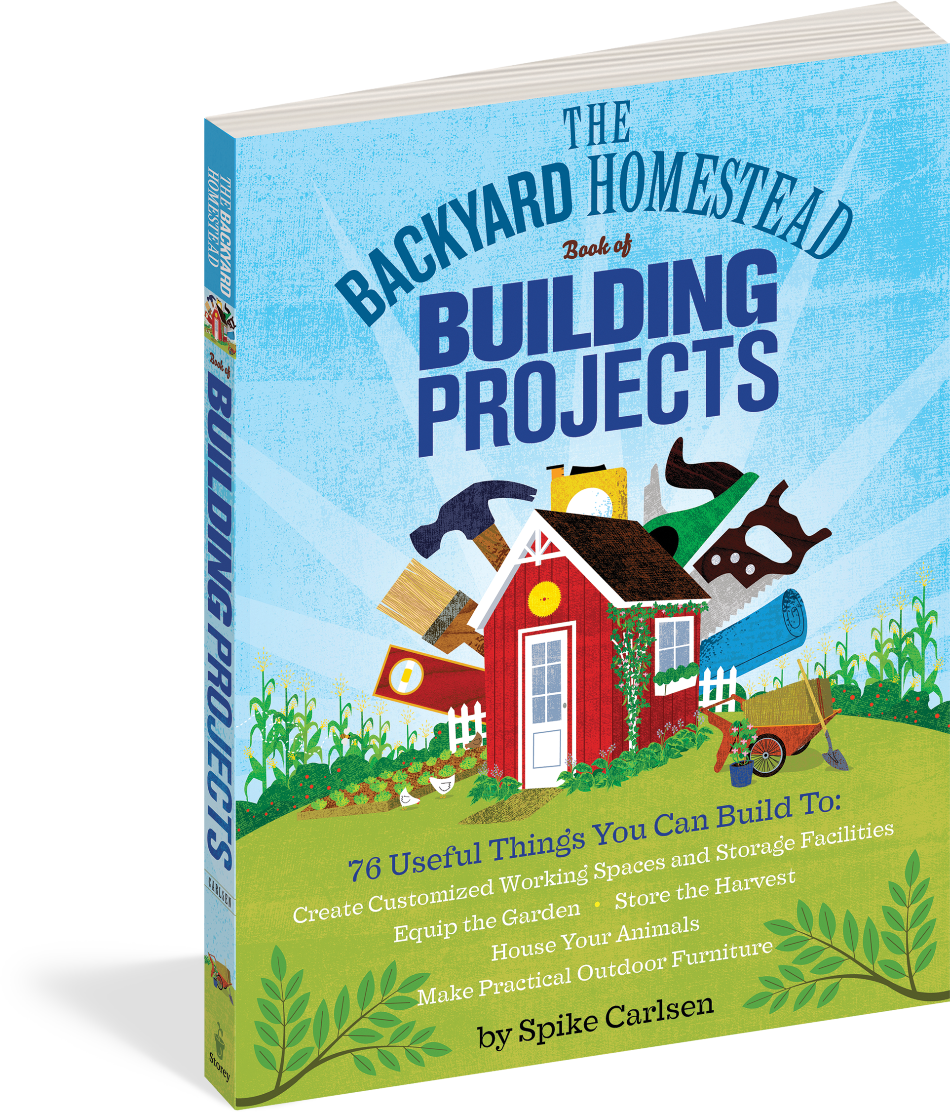 The Backyard Homestead Book Of Building Projects - Backyard Homestead Book Of Building Projects (2100x2400), Png Download