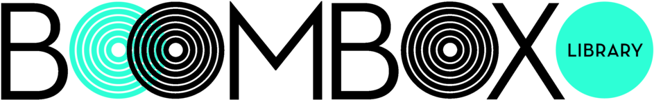 Boomboxlibrarya1 Blacktext - Broan Br509ex Exhaust Fan For 220 Volts (1000x219), Png Download