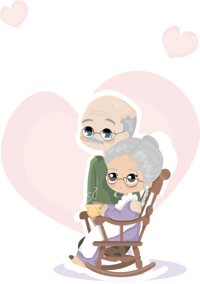 Grandparents Day Card - Grand Parents (400x568), Png Download
