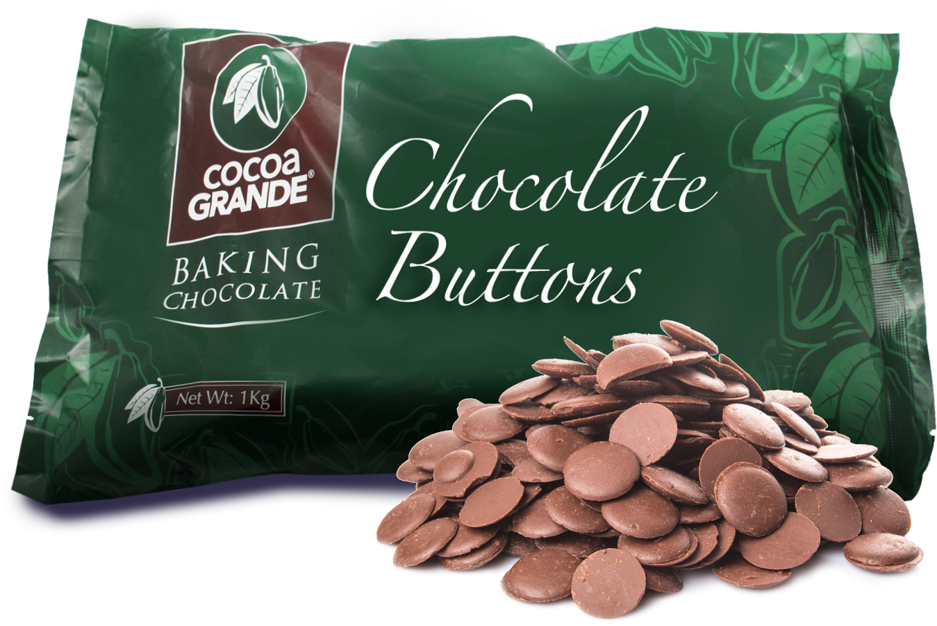 Sweet William Choc Baking Buttons G/f S1662587 (1354x1010), Png Download