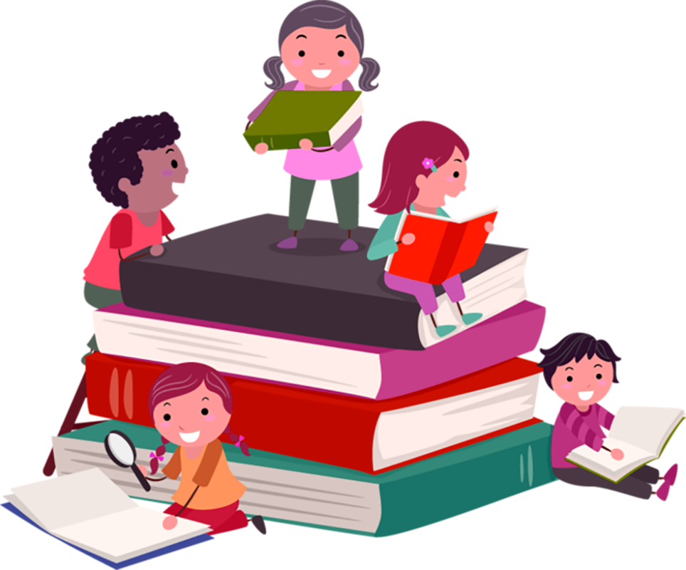 Please Bring Your Grandparents Or A Special Person - Children Reading Png (964x800), Png Download