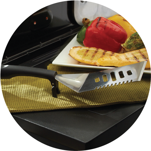 On The Grill Feature - Mr Bar B Q Kickstand Spatula 02970y (500x500), Png Download