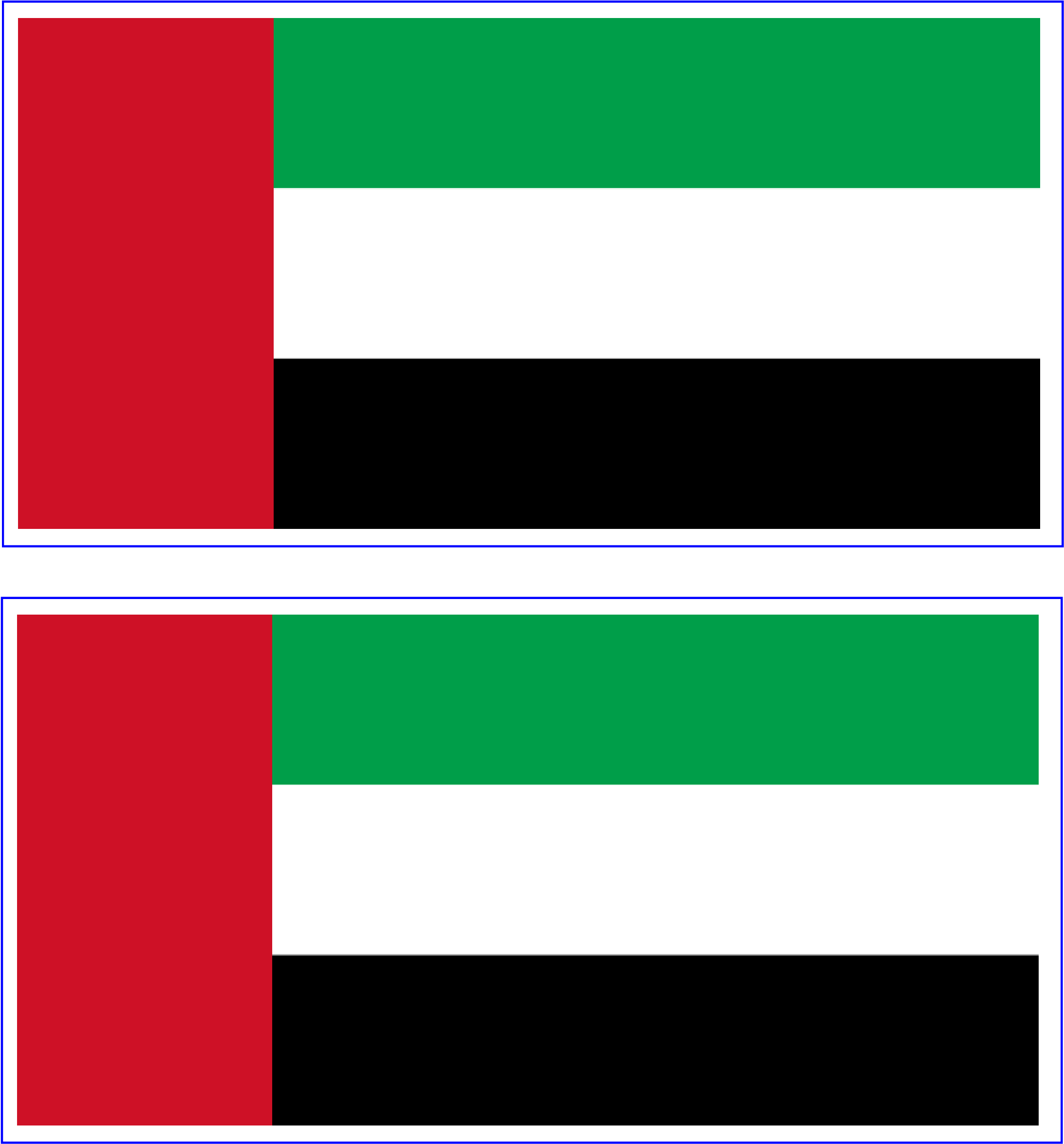 United Arab Emirates Flag Main Image - Flag Of The United Arab Emirates (2480x3508), Png Download