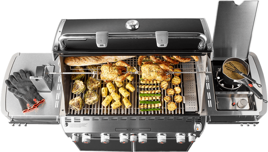 Outdoor Kitchens Bbq Grill Islands 17 Apr 2018 - Grill Weber Summit S 670 (960x960), Png Download