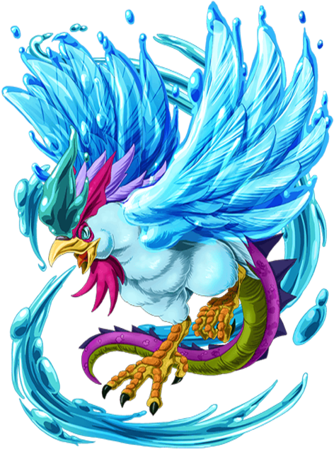 Whirlpool Cockatrice Transparent - Cockatrice Rpg (480x640), Png Download