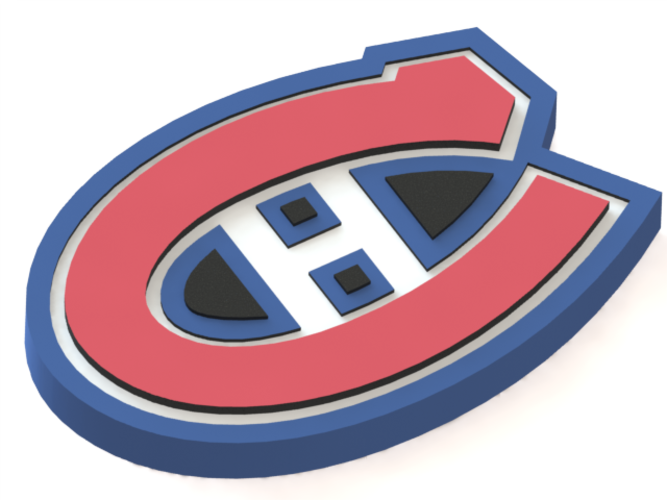 Montreal Canadiens Logo 3d Print - Montreal Canadiens (667x500), Png Download