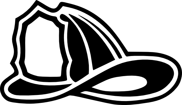 Truck Outline - Fire Helmet Clip Art (600x345), Png Download