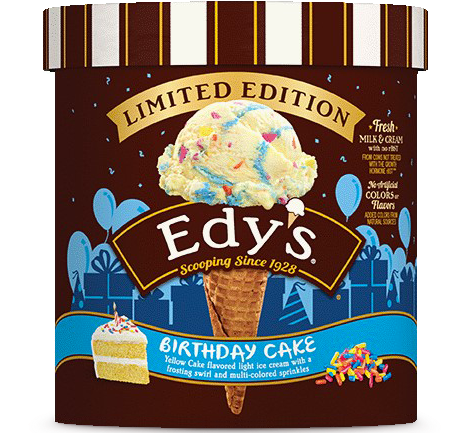 9 Out Of 5 Stars - Edy's Pumpkin Ice Cream (500x480), Png Download