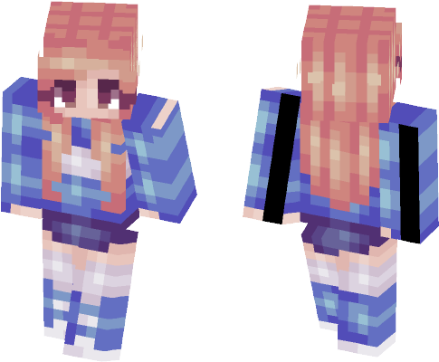 Happy Birthday Me - Skin Halloween Minecraft (584x497), Png Download