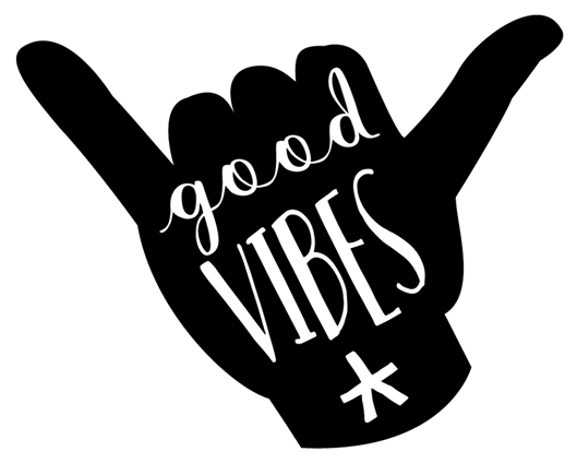 Good-vibes - Good Vibes Sticker Png (528x528), Png Download