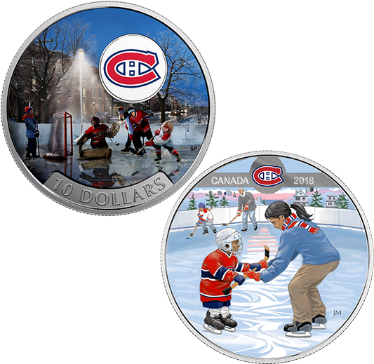Montreal Canadiens Coin (570x570), Png Download