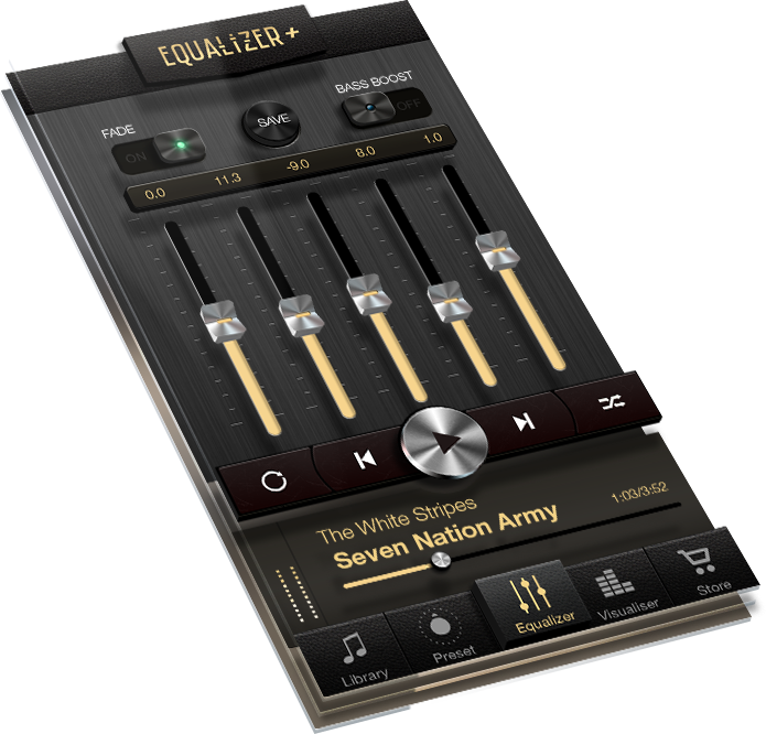 Enjoy All Features Of A Music Player Combined With - Electronic Musical Instrument (695x666), Png Download